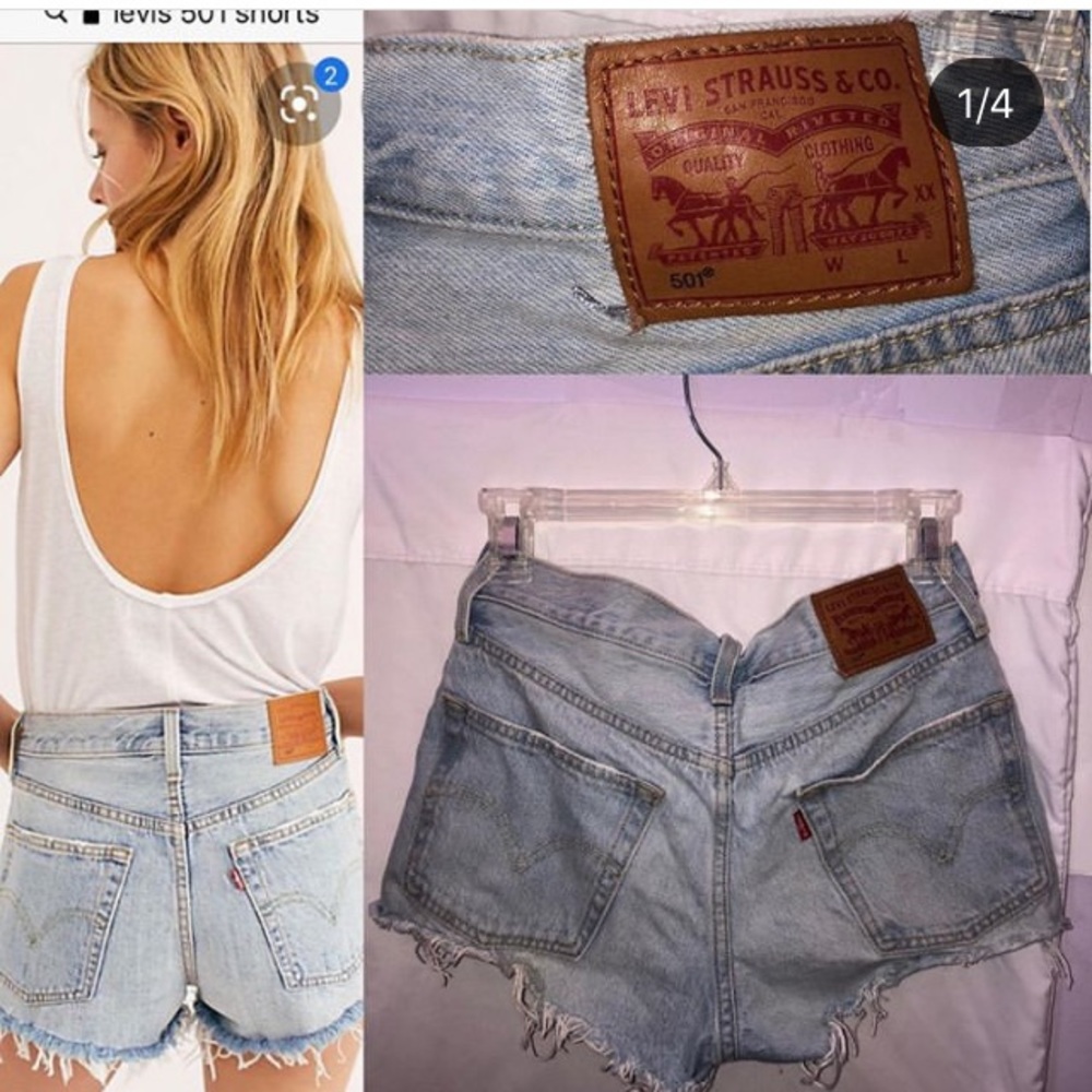 Levi 501 shorts